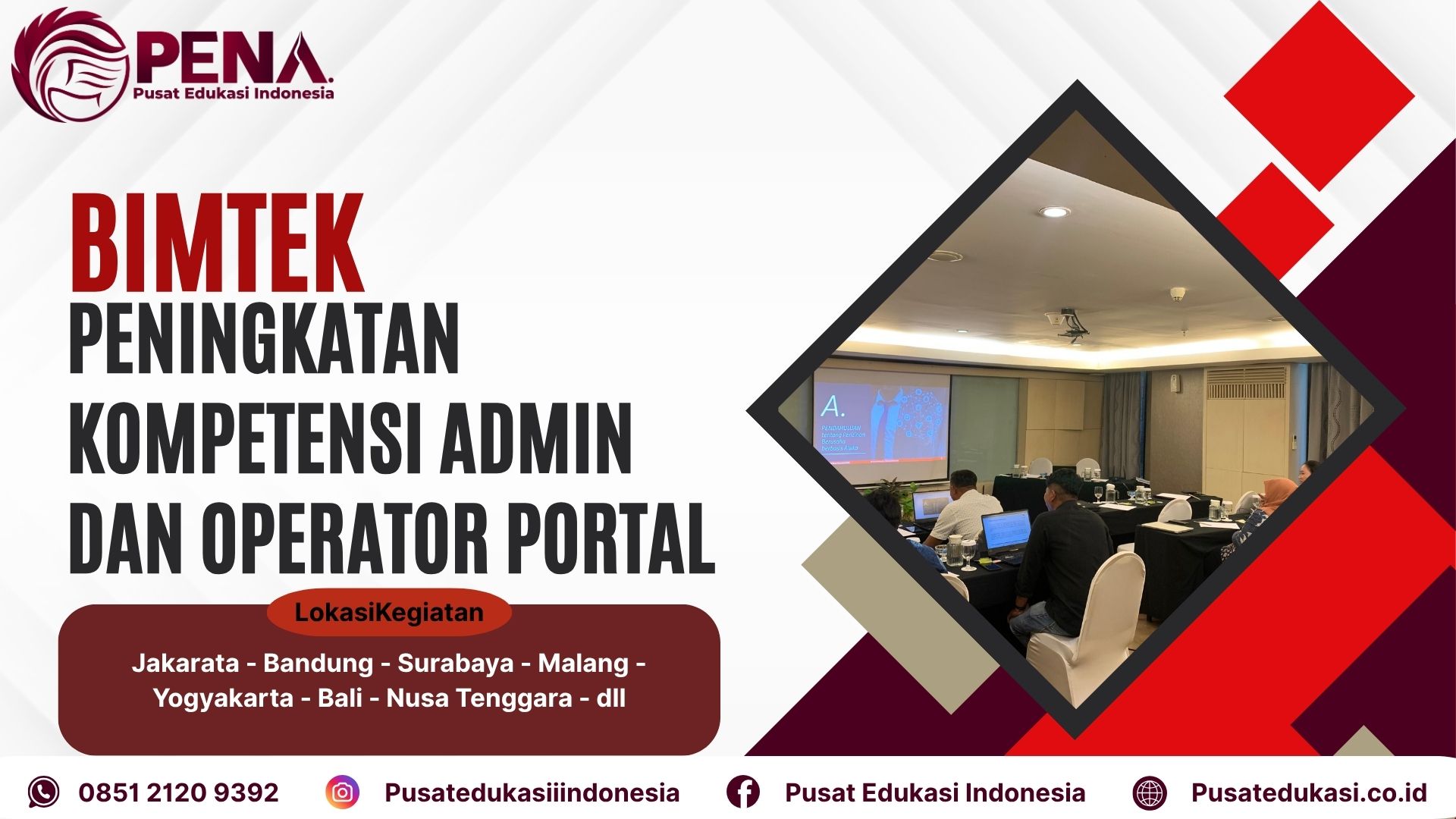 Bimtek Peningkatan Kompetensi Admin dan Operator Portal Satu Data Terbaru 2025/2026