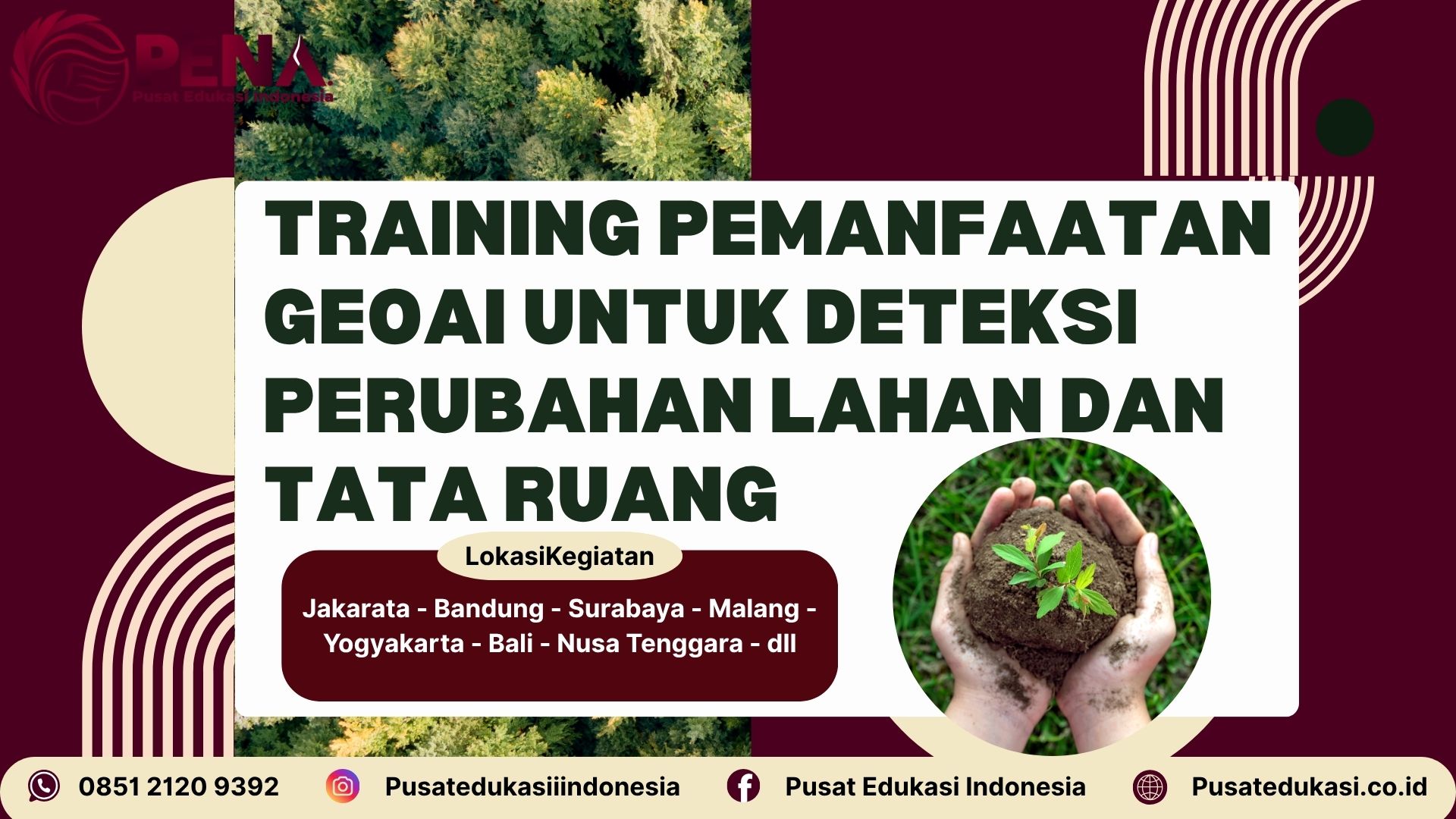 Training Pemanfaatan GeoAI untuk Deteksi Perubahan Lahan dan Tata Ruang Otomatis Terbaru 2025/2026
