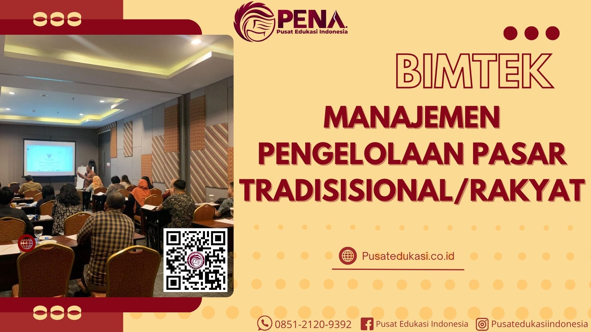 Bimtek Manajemen Pengelolaan Pasar Tradisional / Rakyat Terbaru 2025/2026