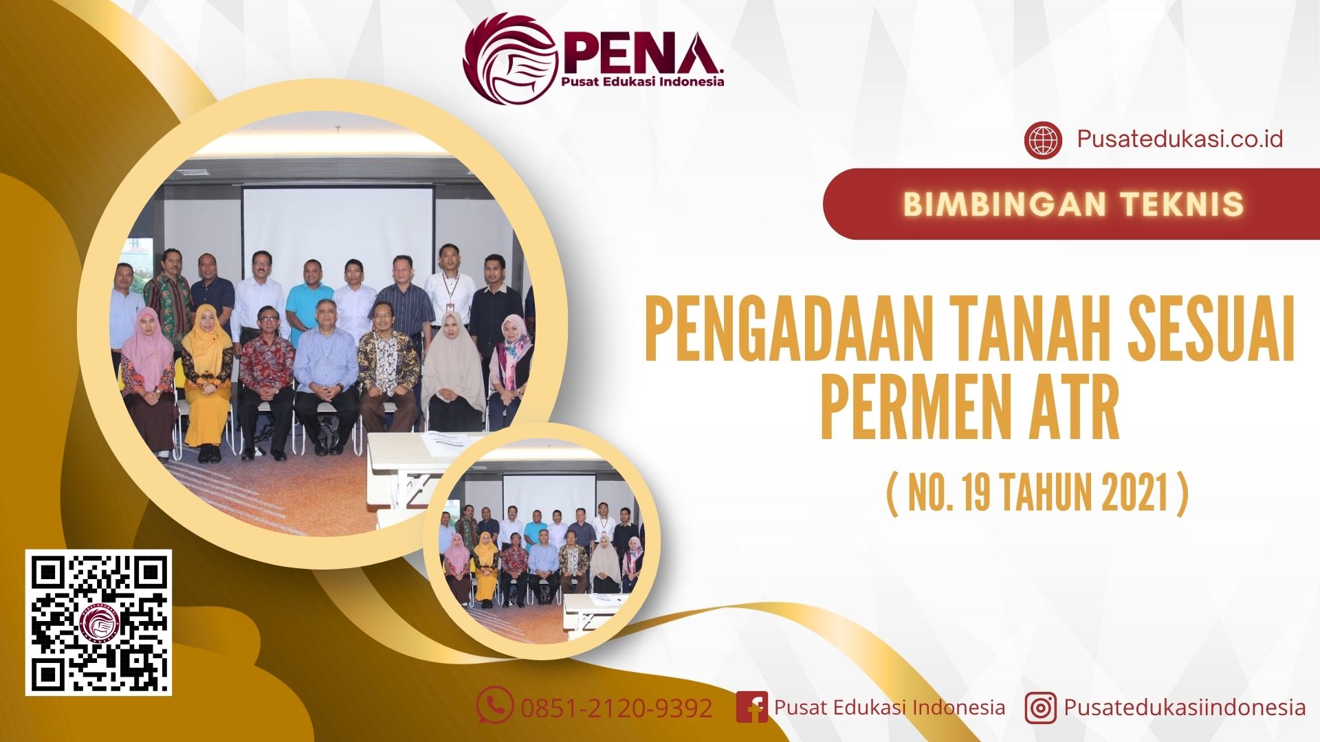 Bimtek Pengadaan Tanah Sesuai Permen ATR No. 19 Tahun 2021 Terbaru 2025/2026