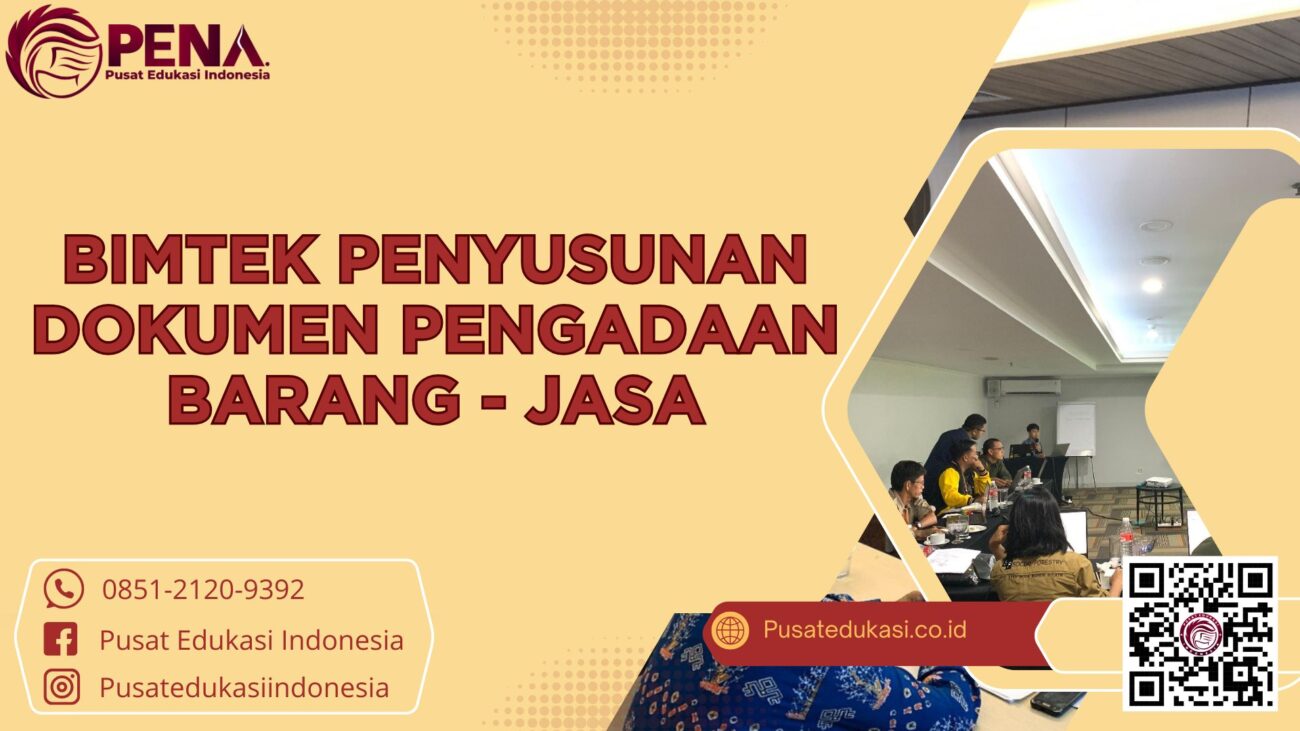 Bimtek Penyusunan Dokumen Pengadaan Barang - Jasa Terbaru 2025/2026