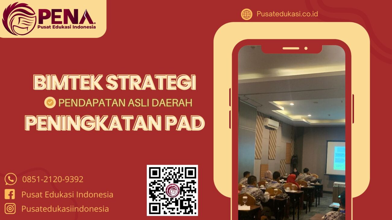 Bimtek Strategi Peningkatan PAD - Pendapatan Asli Daerah Terbaru 2025/2026