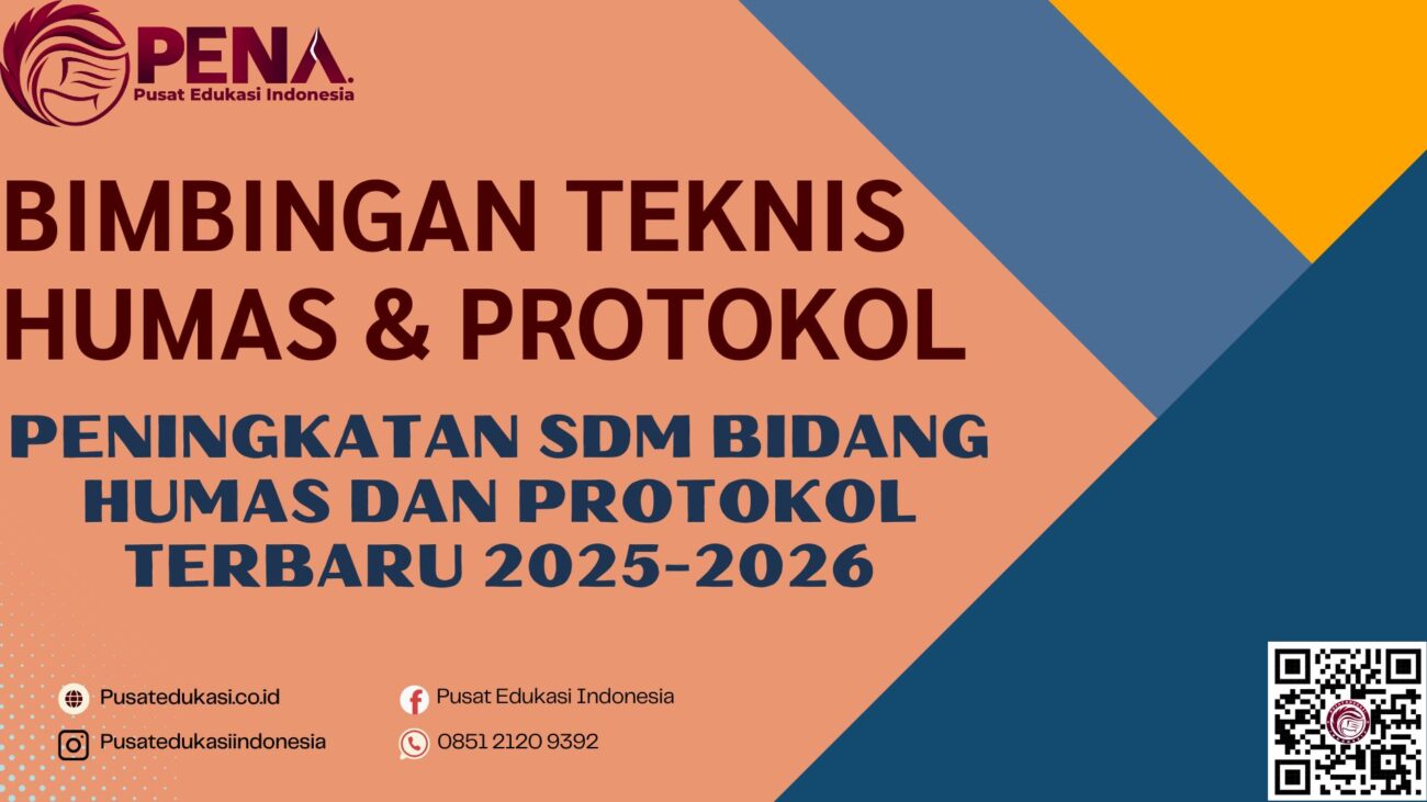 Bimtek Peningkatan SDM Bidang Humas dan Protokol Terbaru 2025-2026