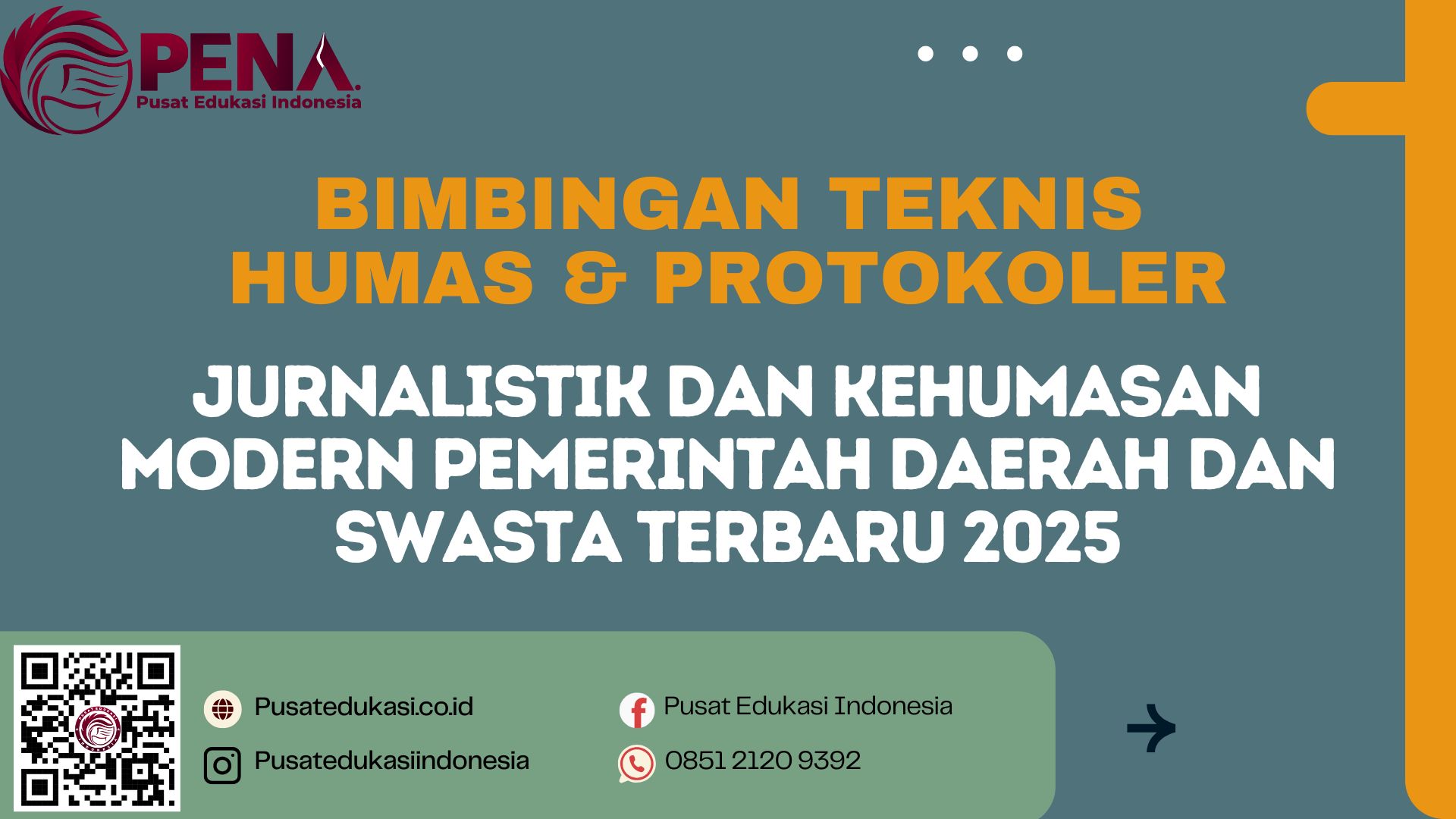 Bimtek Jurnalistik dan Kehumasan Modern Pemerintah Daerah dan Swasta Terbaru 2025/2026