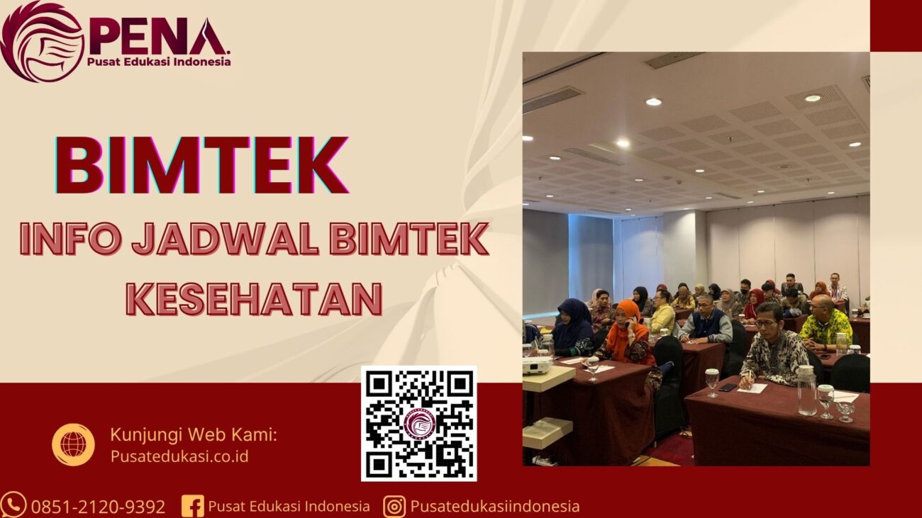 Info Jadwal Bimtek Kesehatan Terbaru 2025/2026