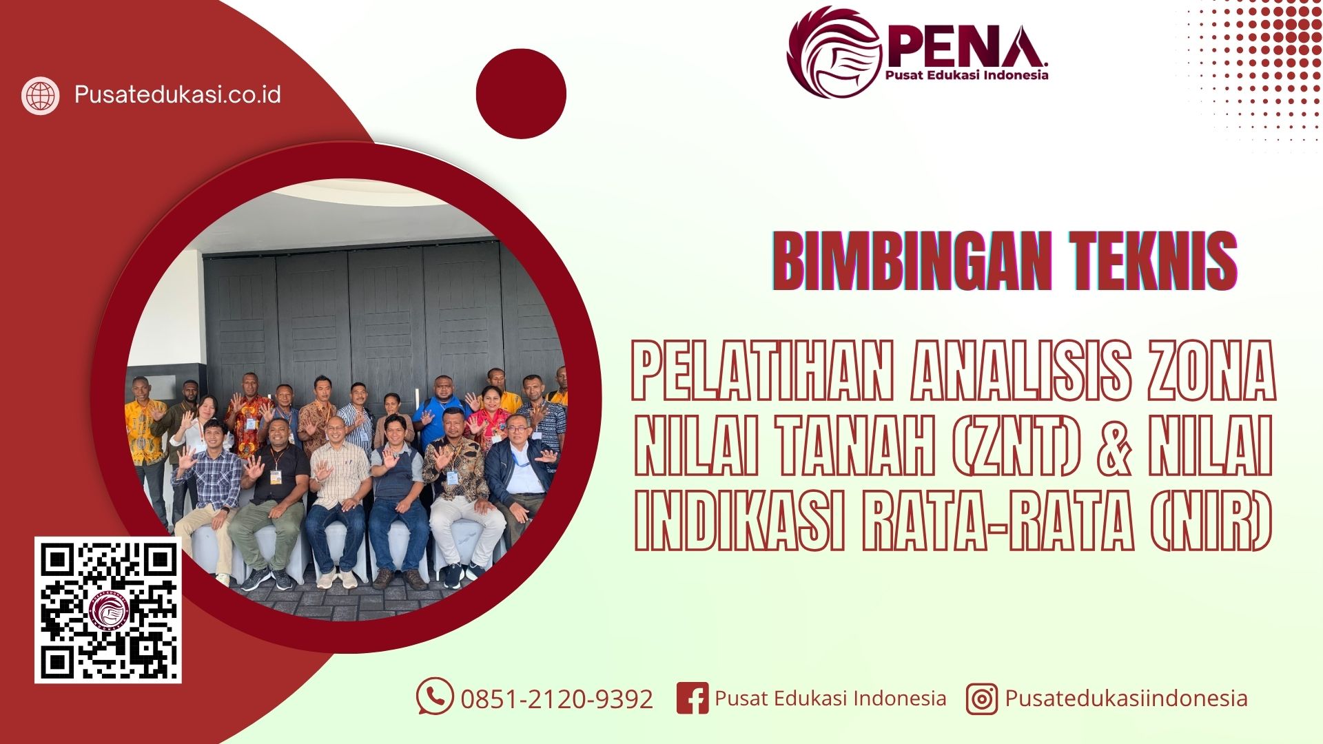 Pelatihan Analisis Zona Nilai Tanah (ZNT) dan Nilai Indikasi Rata-rata (NIR) Terbaru 2025/2026