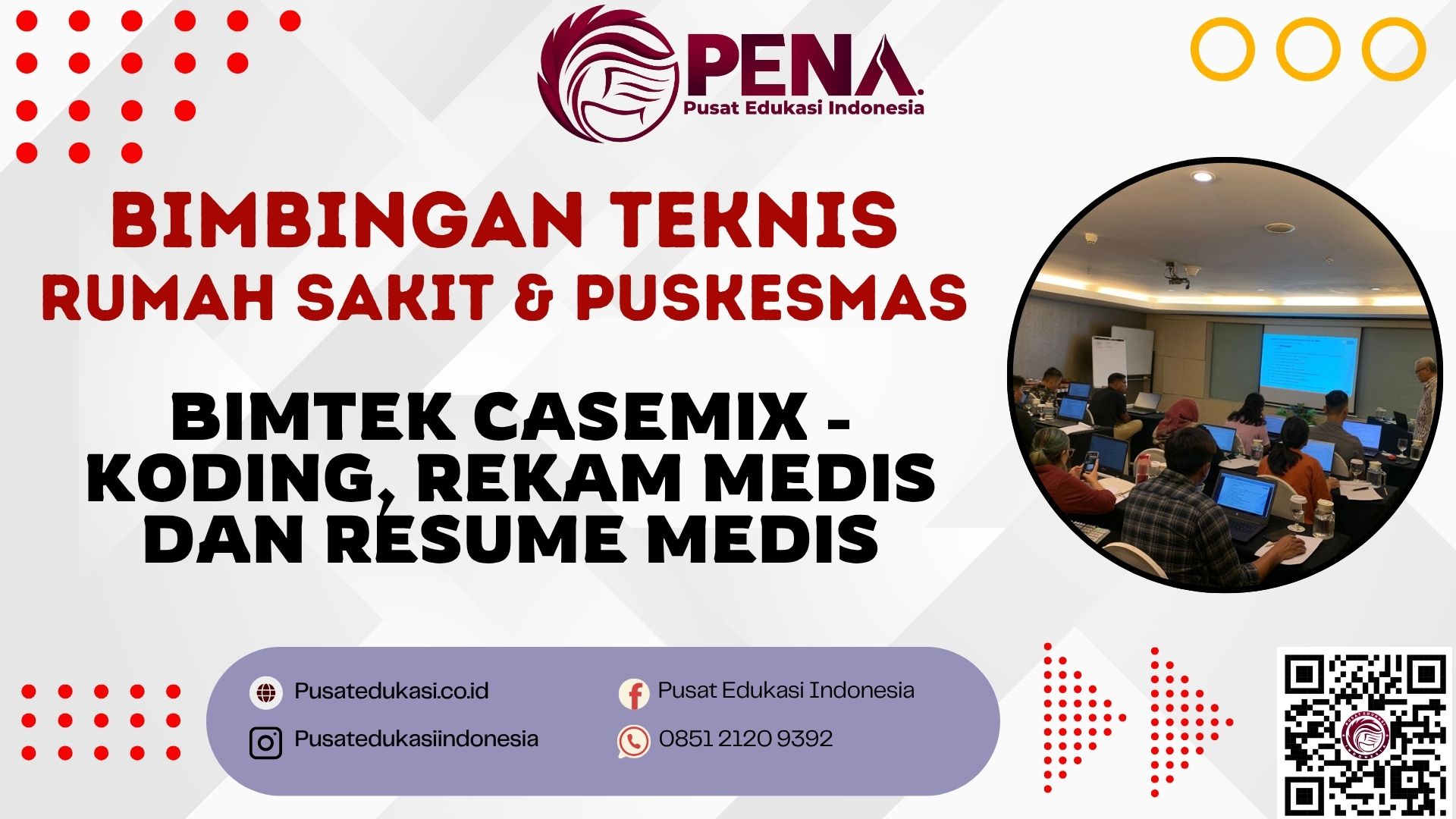 Bimtek Casemix - Koding, Rekam Medis dan Resume Medis Terbaru 2025/2026