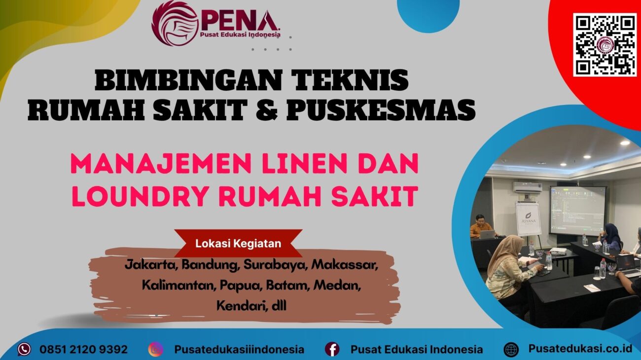 Bimtek Manajemen Linen dan Loundry Rumah Sakit Terbaru 2025/2026