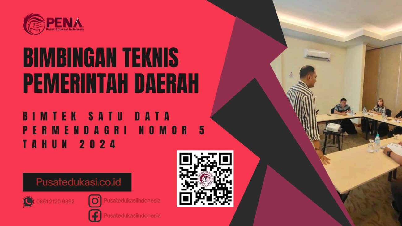 BIMTEK SATU DATA PERMENDAGRI NOMOR 5 TAHUN 2024 TERBARU 2025/2026