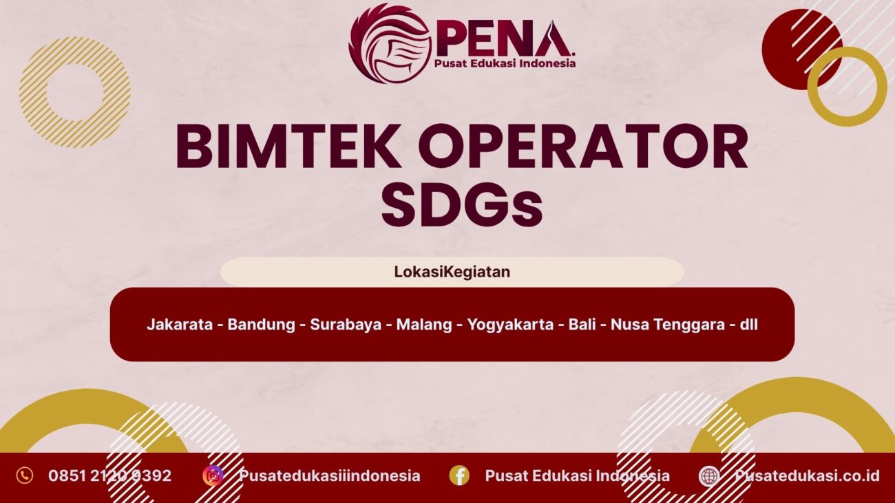 Bimtek Pelatihan Operator SDGs Desa Terbaru 2025/2026