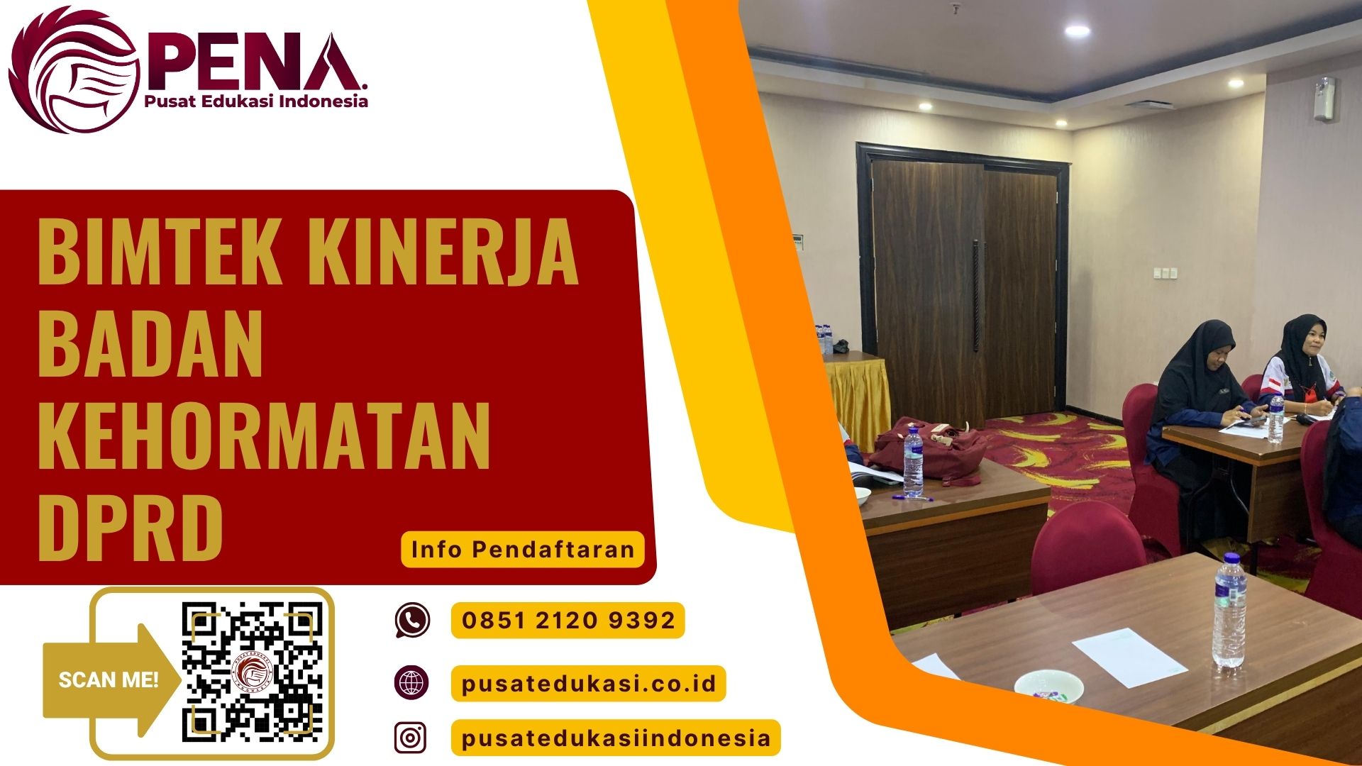 Pelatihan Peningkatan Kinerja Badan Kehormatan DPRD Terbaru 2025/2026