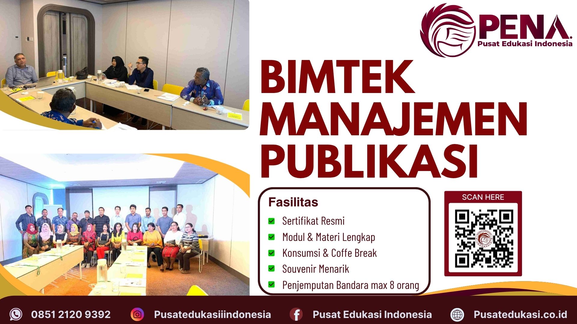Bimtek Training Manajemen Publikasi Terbaru 2025/2026