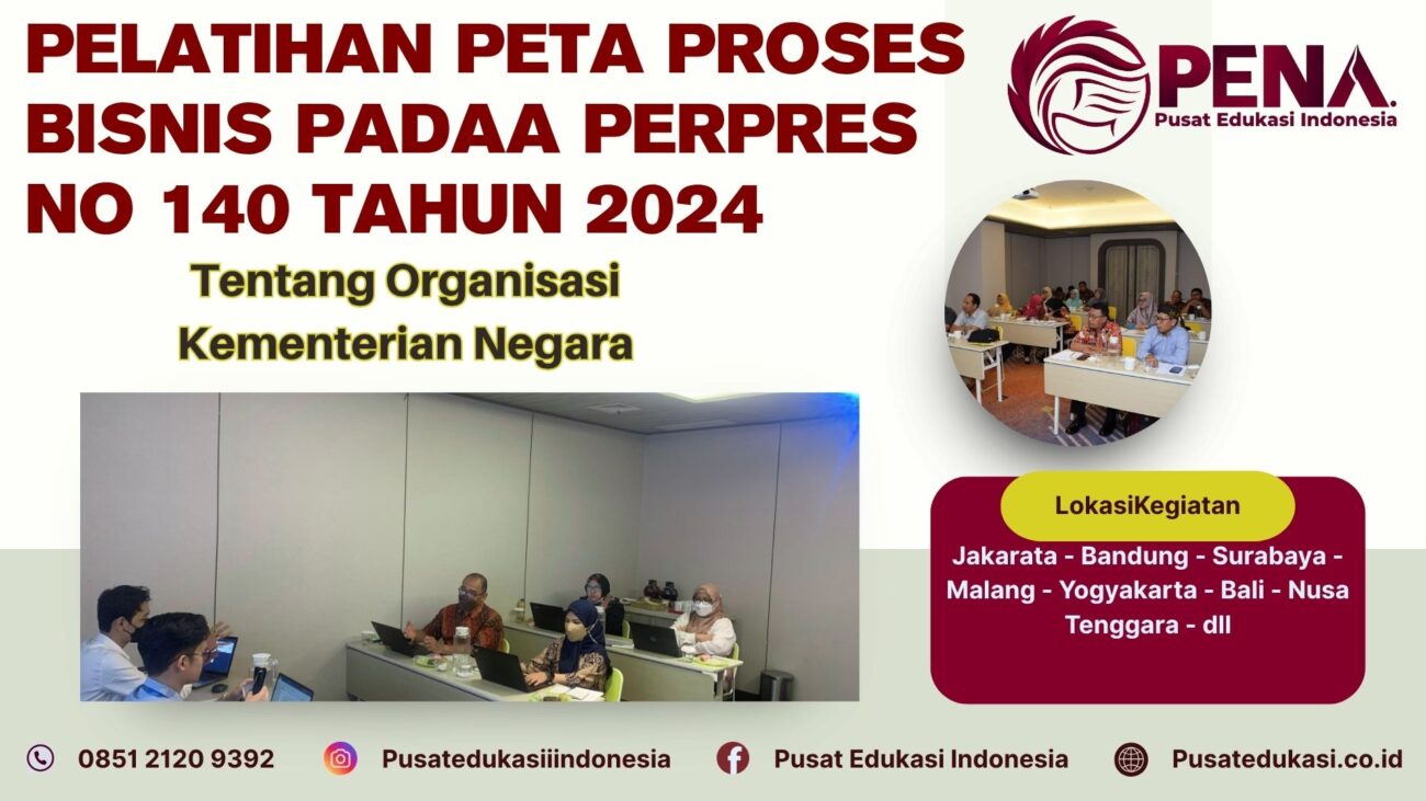 Bimtek Training Peta PROBIS pada Perpres No. 140 Tahun 2024 Terbaru
