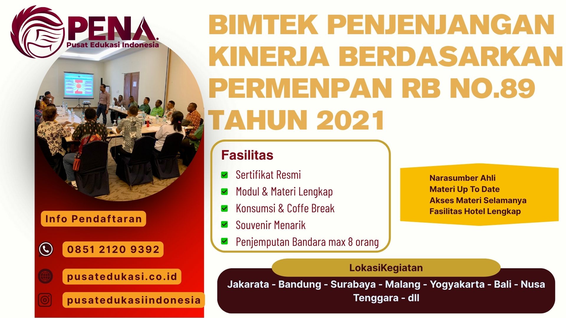 Bimtek pelatihan Penjenjangan Karir sesuai Permen PAN RB No. 89 Tahun 2021 Terbaru