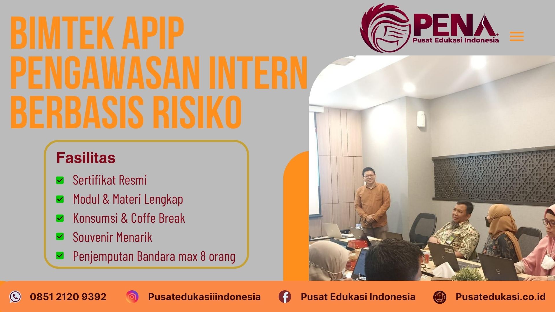 Pelatihan APIP Pengawasan Intern Berbasis Risiko Terbaru 2025/2026