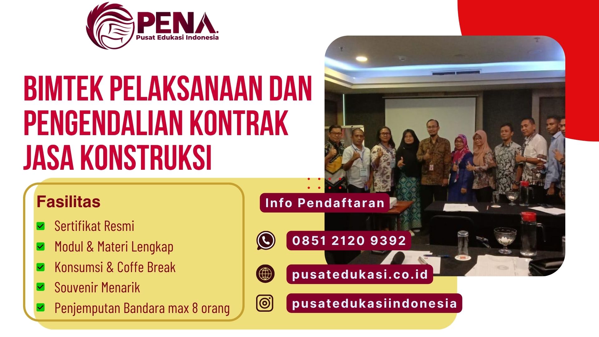 Bimtek Pelaksanaan dan Pengendalian Kontrak Jasa Konstruksi Terbaru 2025/2026 