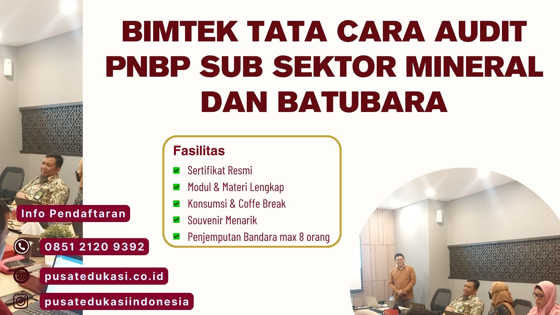 Bimtek Training Audit PNBP SUB Sektor Mineral dan Batubara Terbaru 2025/2026