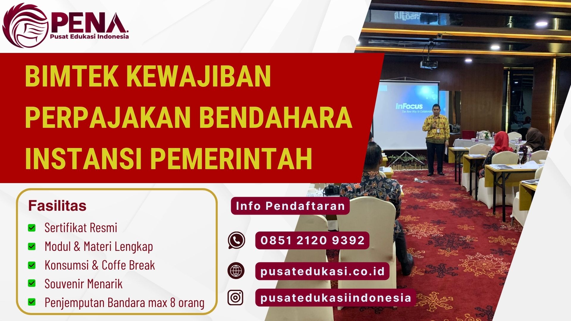 Bimtek Kewajiban Perpajakan Bendahara Instansi Pemerintah Terbaru 2025/2026