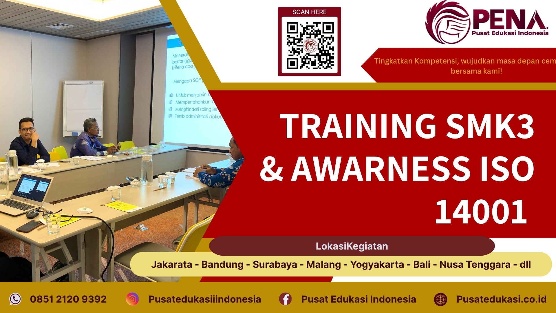 Pelatihan Training SMK3 & Awarness ISO 14001 Terbaru 2025/2026