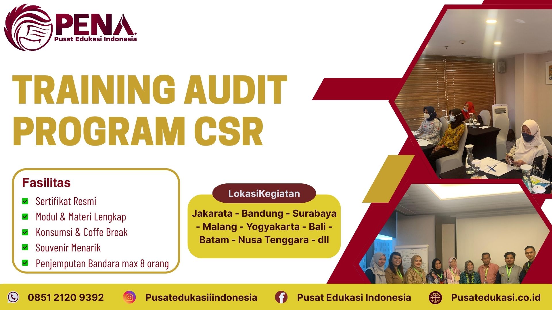 Training Audit CSR (Corporate Social Responsibility) Terbaru 2025/2026