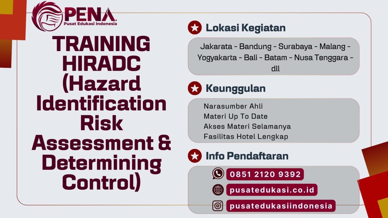Bimtek HIRADC (Hazard Identification Risk Assessment & Determining Control) Terbaru 2025/2026