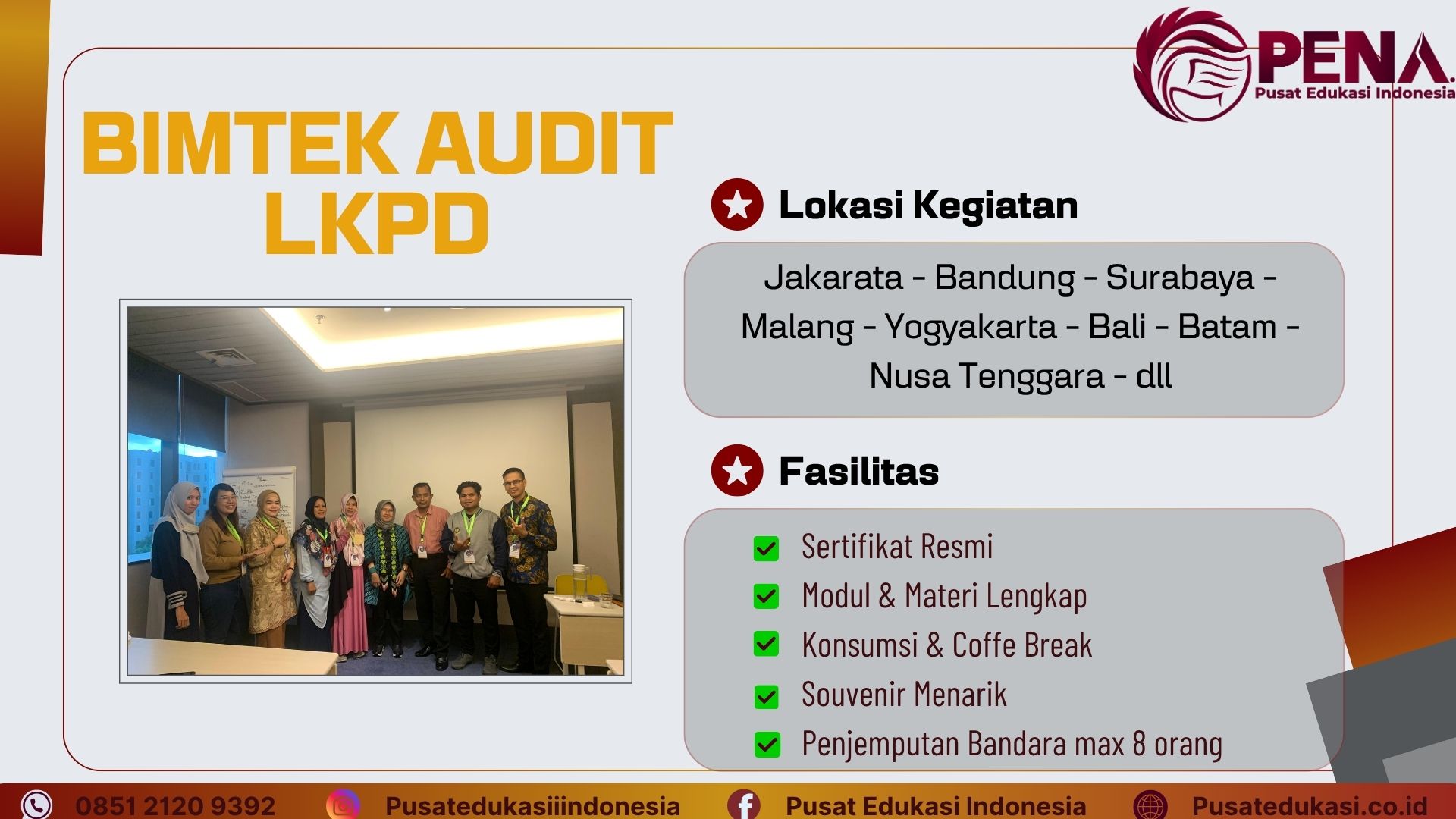 Bimtek Training Audit LKPD Terbaru 2025/2026