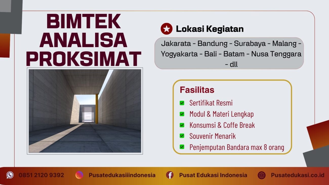 Bimtek Pelatihan Analisa Proksimat Terbaru 2025/2026