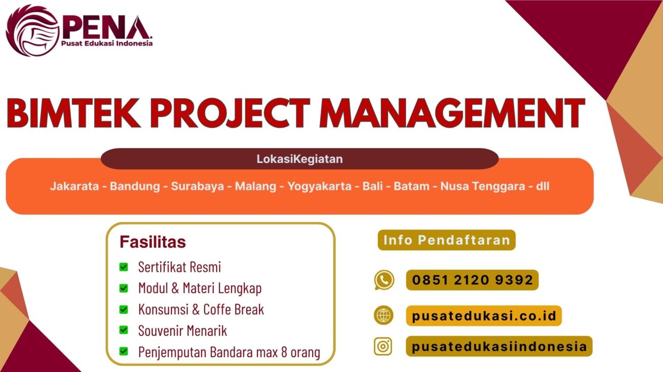 Bimtek Project Manajement Terbaru 2025/2026