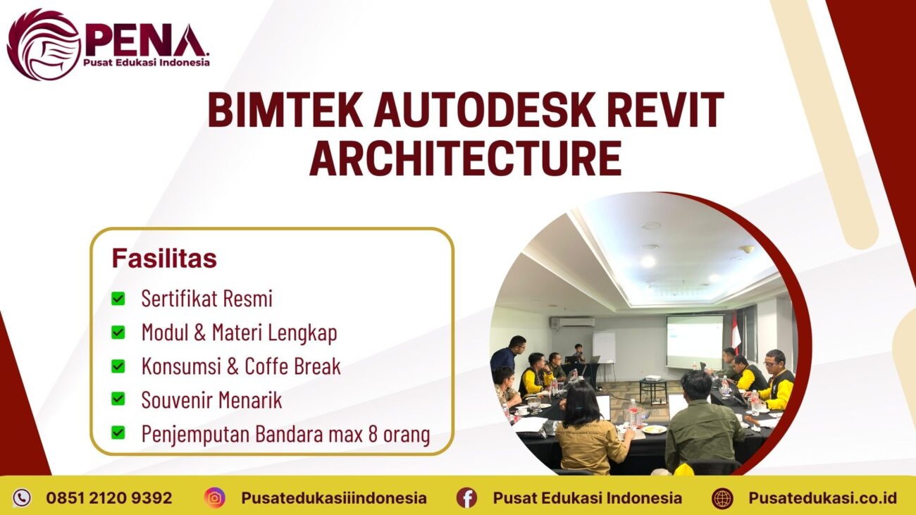 Bimtek Autodesk Revit Architecture Terbaru 2025/2026