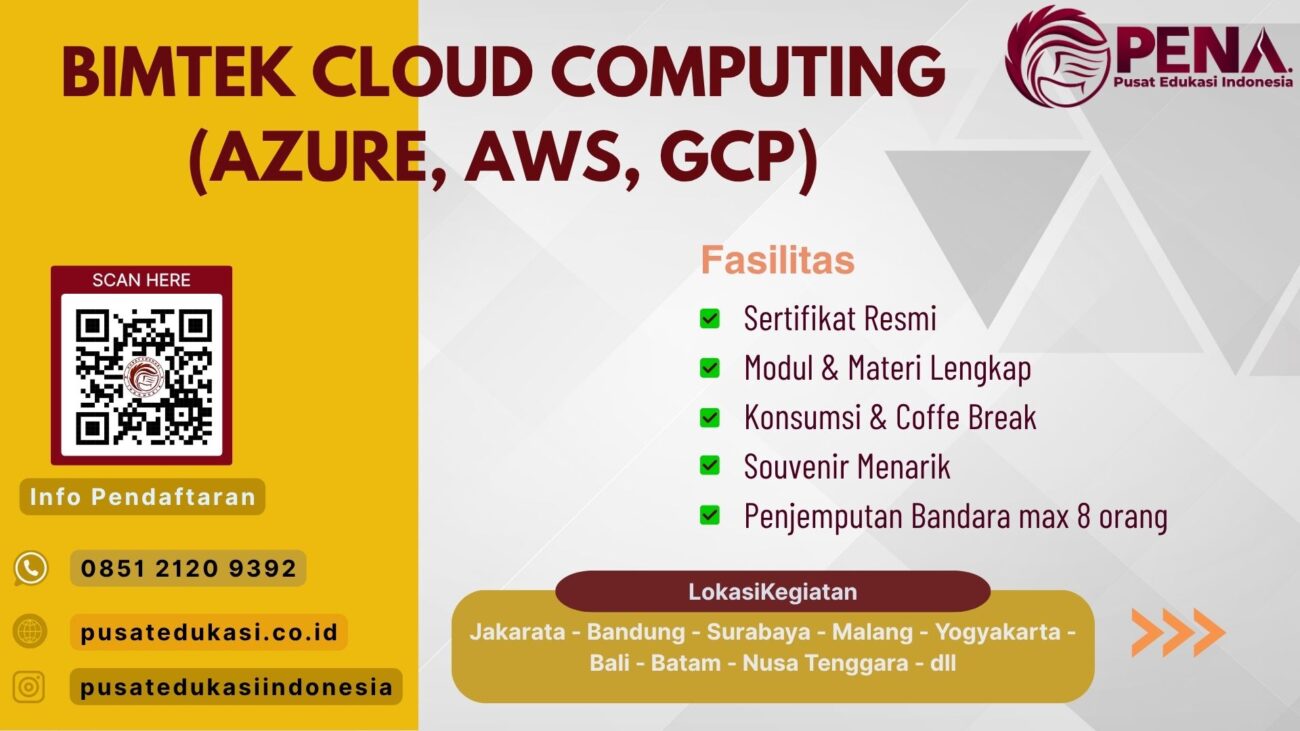 Bimtek Pelatihan Cloud Computing (Azure, AWS, GCP) Terbaru 2025/2026