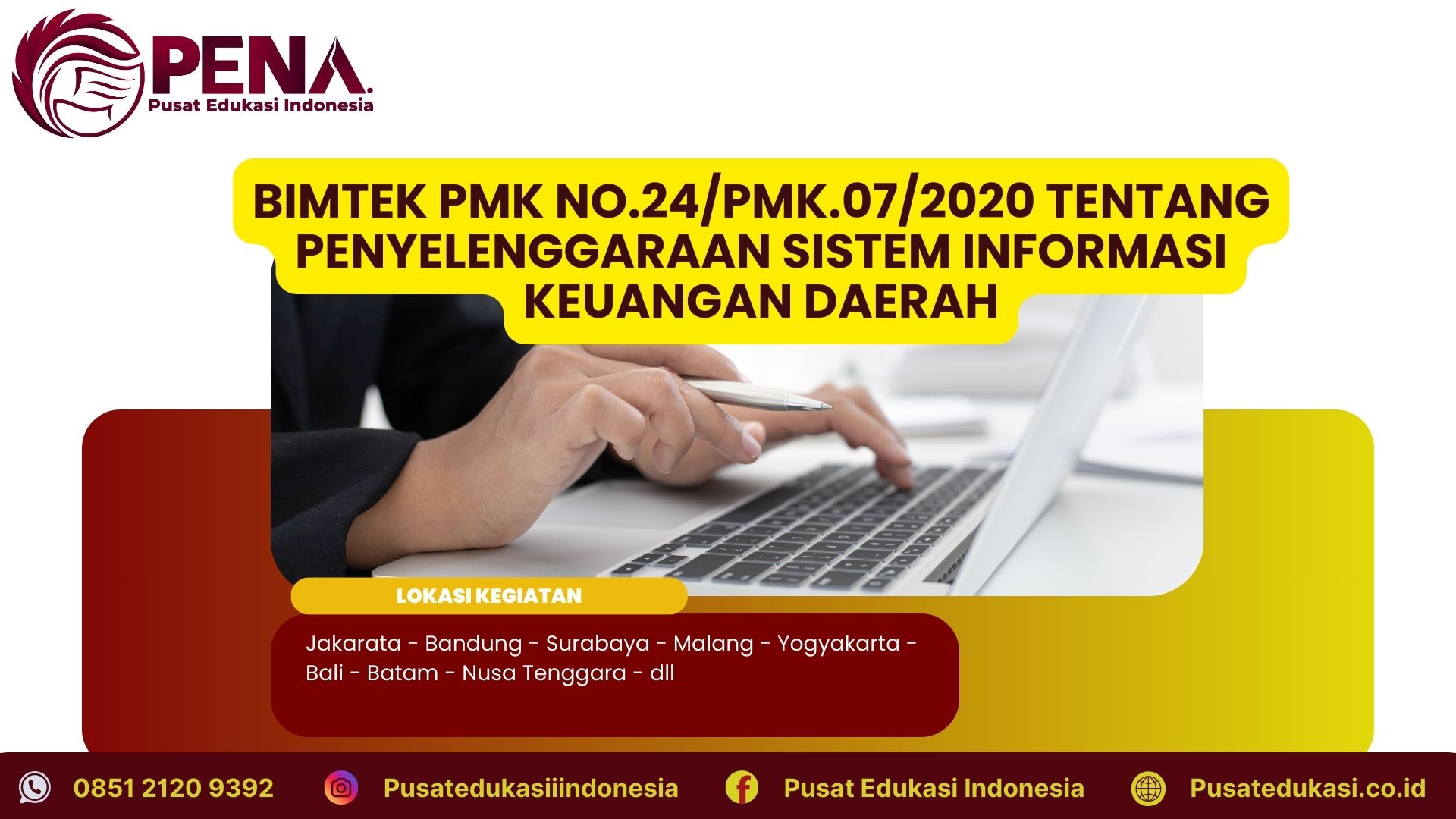 Bimtek PMK No 24/PMK.07/2020 tentang Penyelenggaraan Sistem Informasi Keuangan Daerah Terbaru