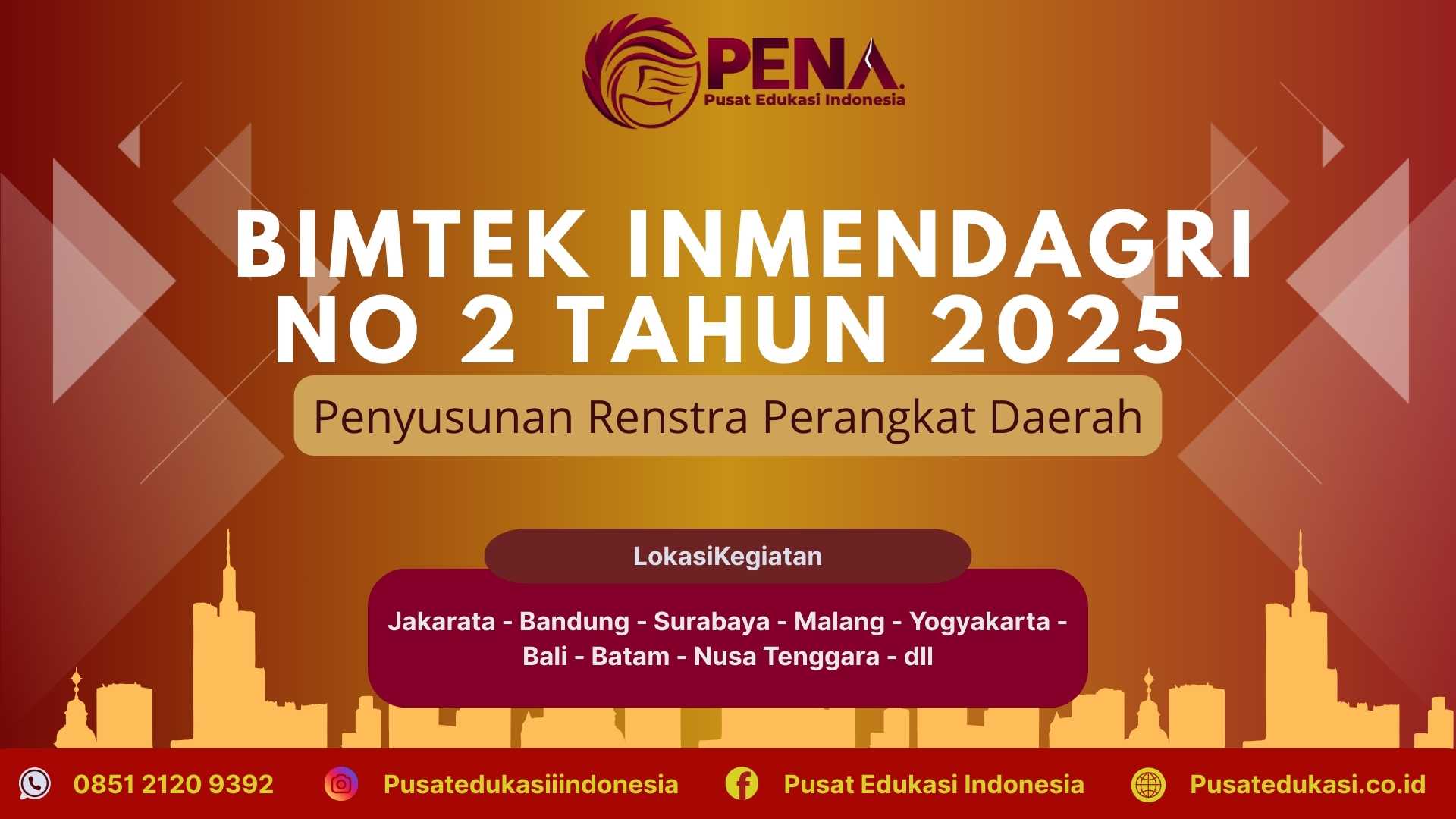 Bimtek InMendagri No 2 Tahun 2025 tentang Penyusunan Renstra Perangkat Daerah Terbaru 2025/2026