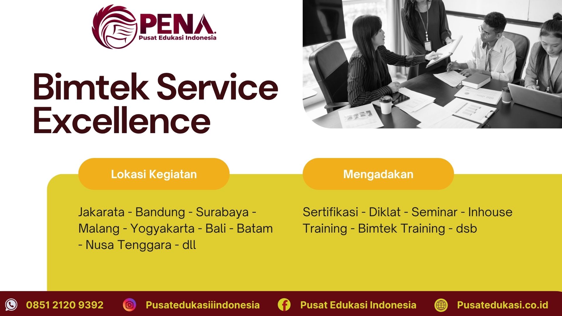 Bimtek Service Excellence Terbaru 2025/2026
