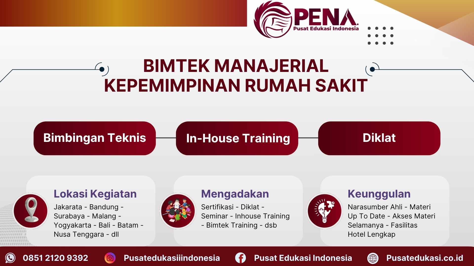 Bimtek Manajerial Kepemimpinan Rumah Sakit Terbaru 2025/2026