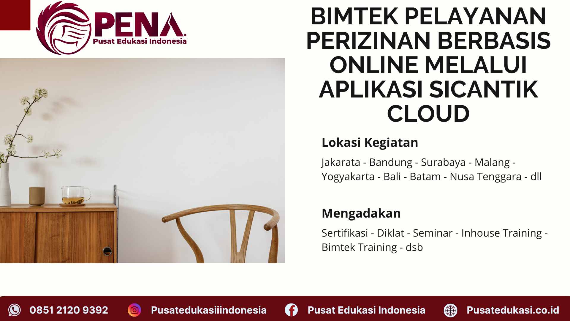 Bimtek Pelayanan Perizinan berbasis Online Melalui Aplikasi SiCANTIK Cloud Terbaru 2025/2026
