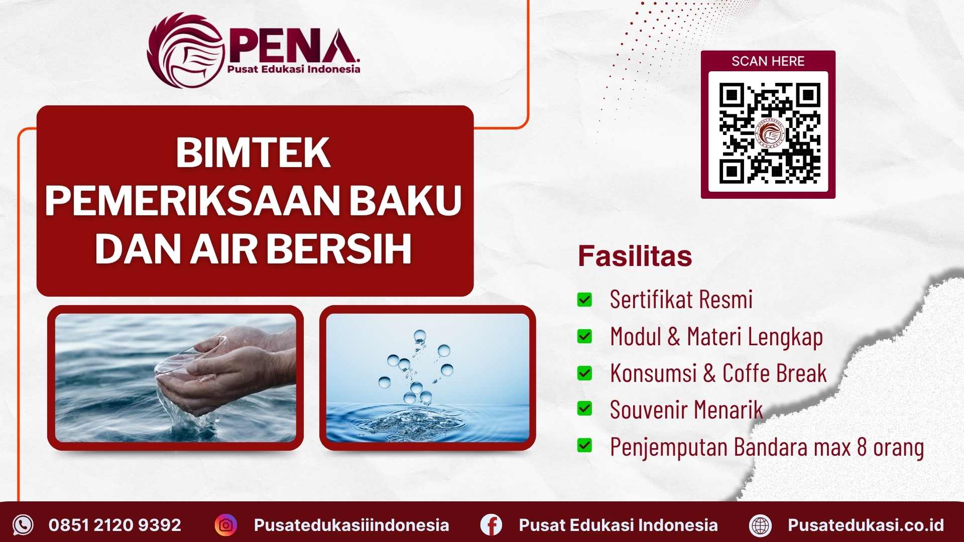 Bimtek Pemeriksaan Baku Mutu dan Air Bersih Terbaru 2025/2026