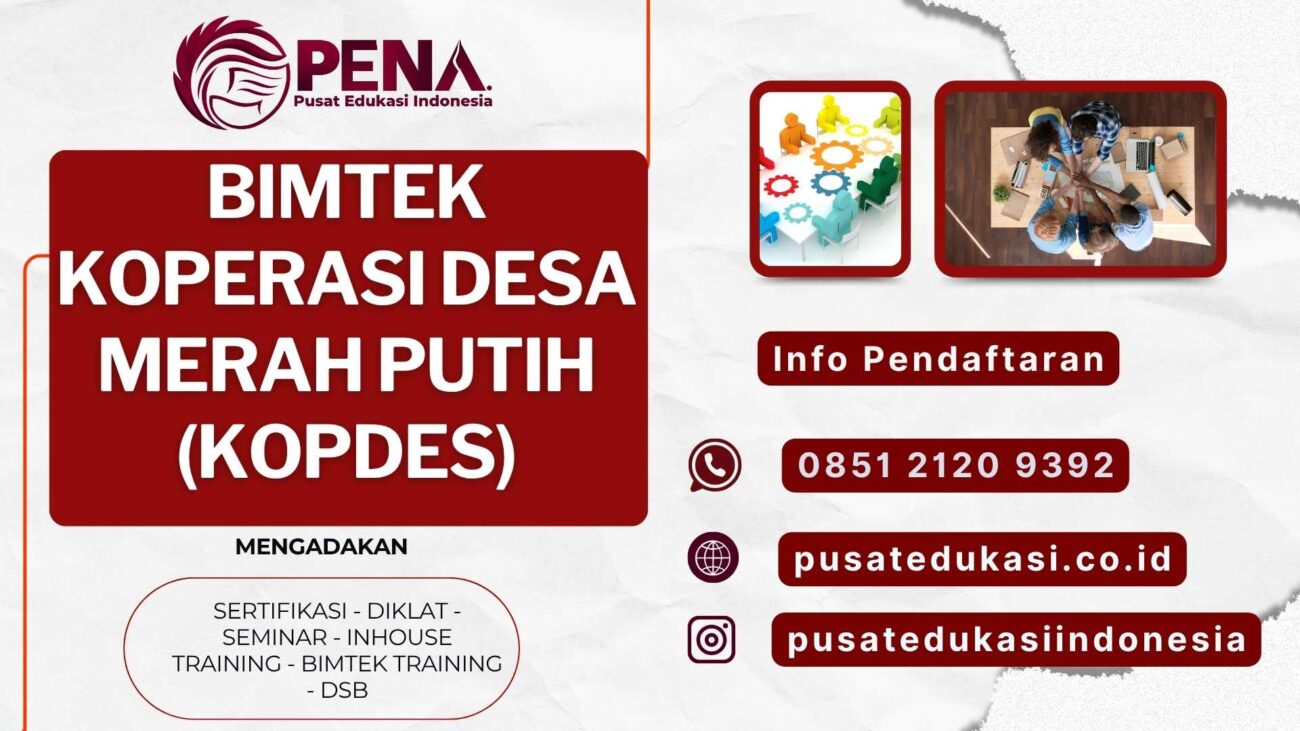 Pelatihan Bimtek Koperasi Desa Merah Putih (KOPDES) Terbaru 2025/2026
