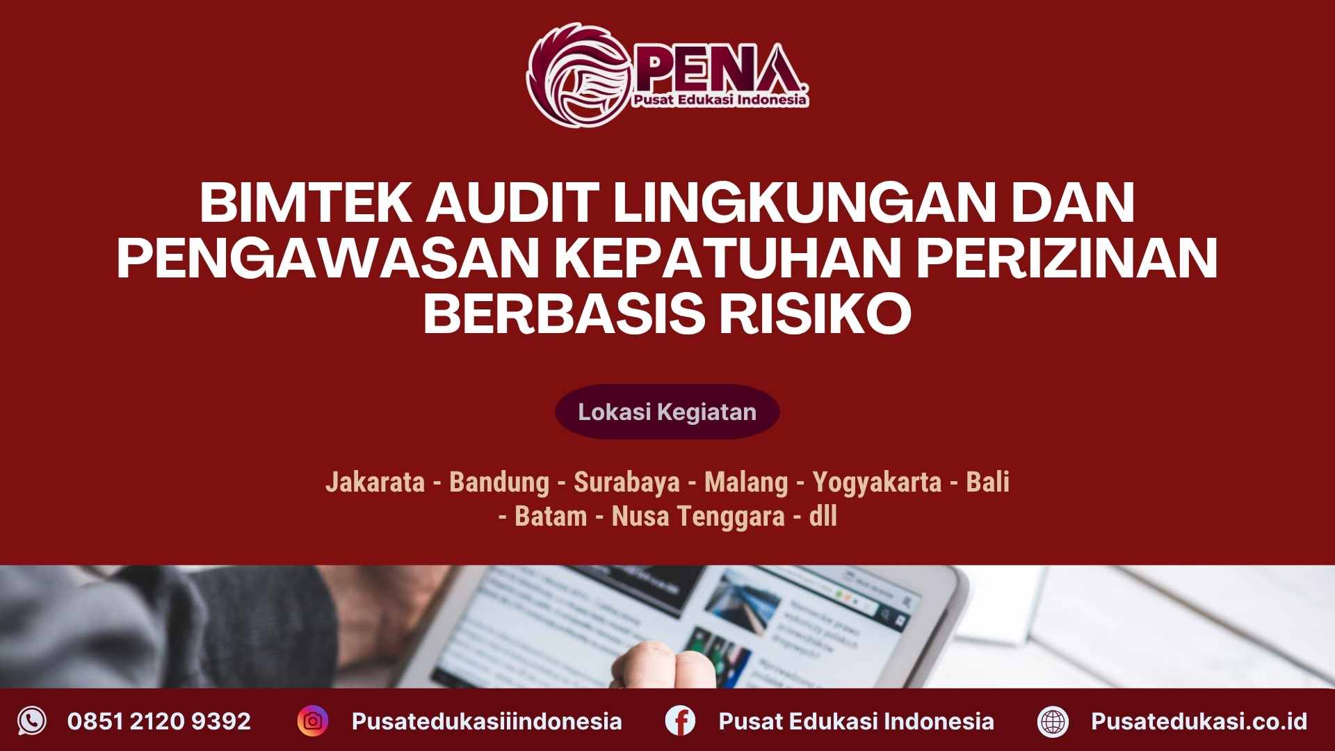 Bimtek Audit Lingkungan dan Pengawasan Kepatuhan Perizinan Berbasis Risiko Terbaru 2025/2026