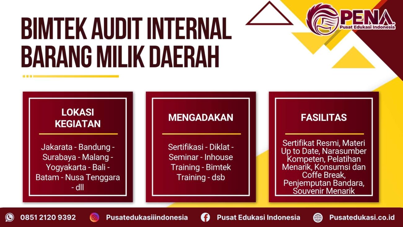 Bimtek Audit Internal BMD Terbaru 2025/2026