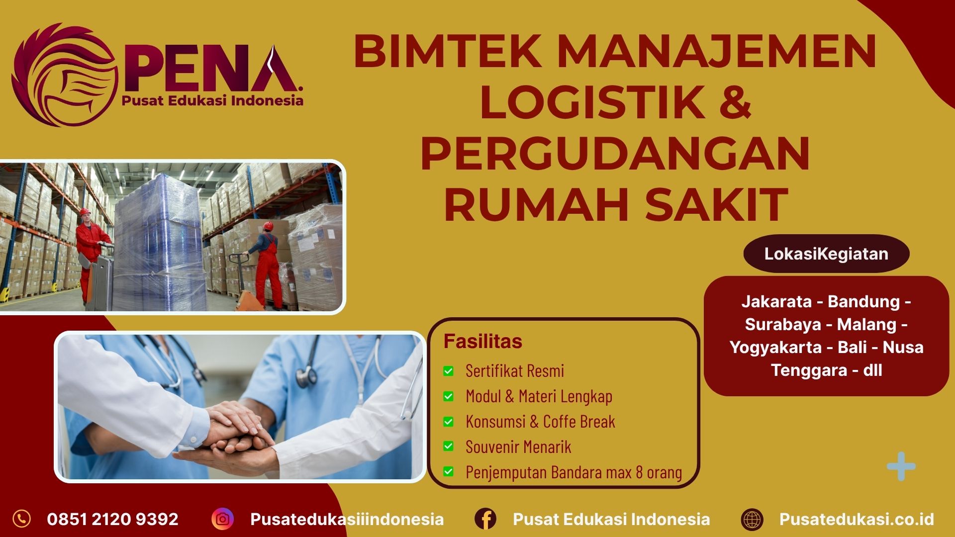 Bimtek Manajemen Logistik & Pergudangan RS (Rumah sakit) Terbaru 2025/2026