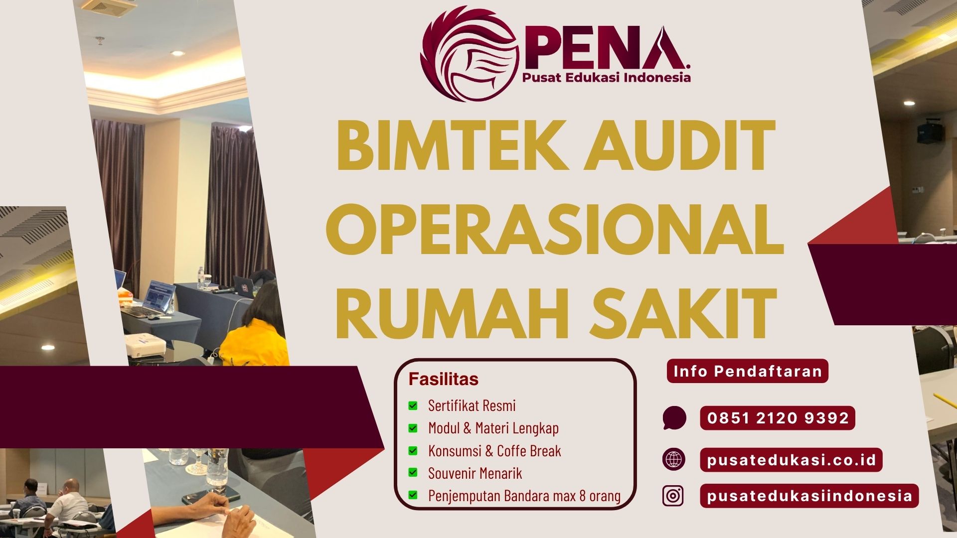 Bimtek Training Audit Operasional RS (Rumah Sakit) Terbaru 2025/2026
