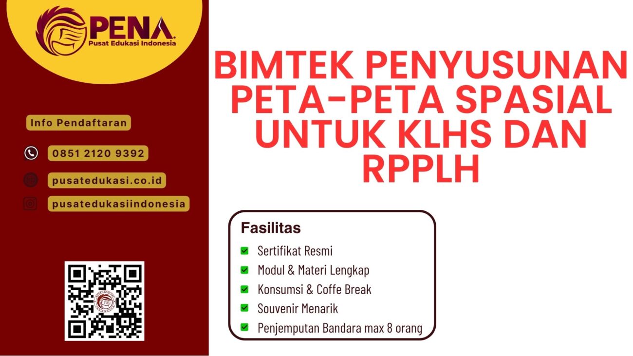 Bimtek Penyusunan Peta-peta Spasial untuk KLHS & RPPLH Terbaru 2025/2026