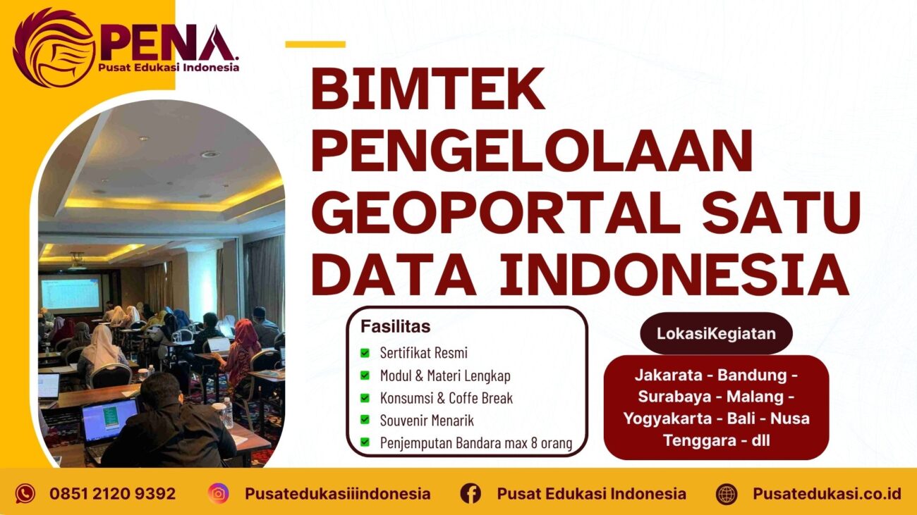 Bimtek Pengelolaan Geoportal Satu Data Indonesia Terbaru 2025/2026