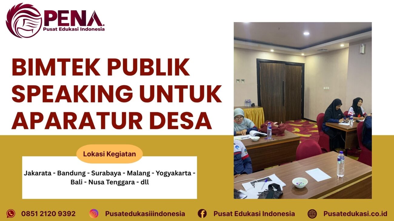 Bimtek Publik Speaking untuk Aparatur Desa Terbaru 2025/2026