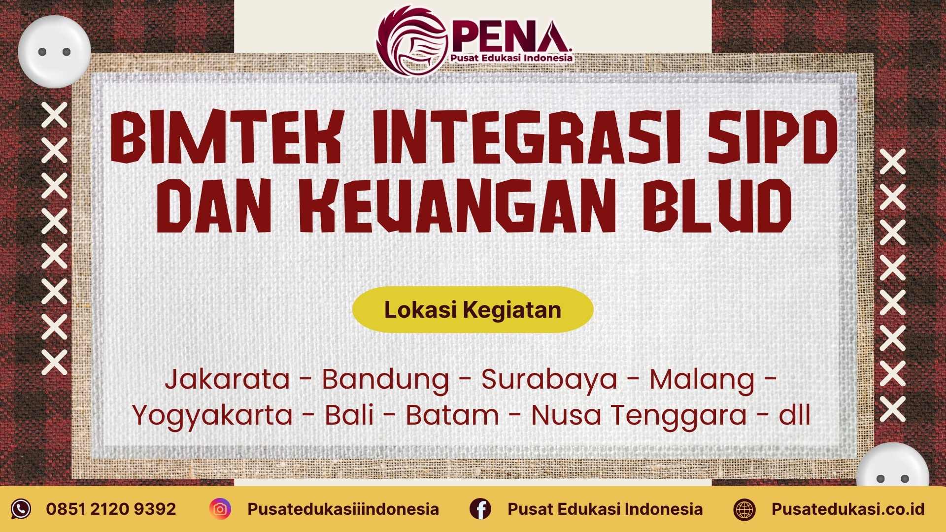 Bimtek Integrasi SIPD dan Keuangan BLUD Terbaru 2025/2026