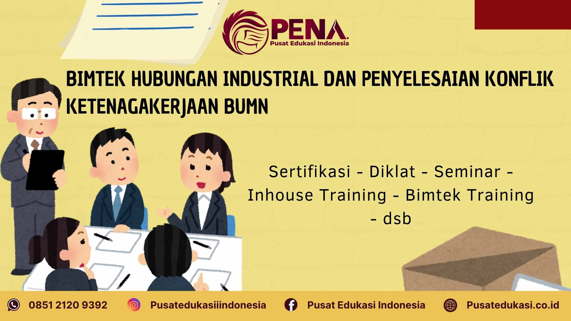 Bimtek Hubungan Industrial Ketenagakerjaan BUMN Terbaru 2025/2026