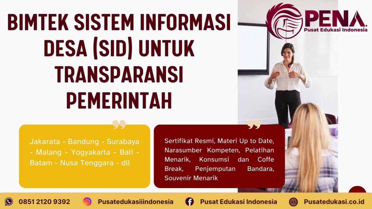 Bimtek Sistem Informasi Desa (SIP) untuk Transparansi Pemerintah Terbaru 2205/2026