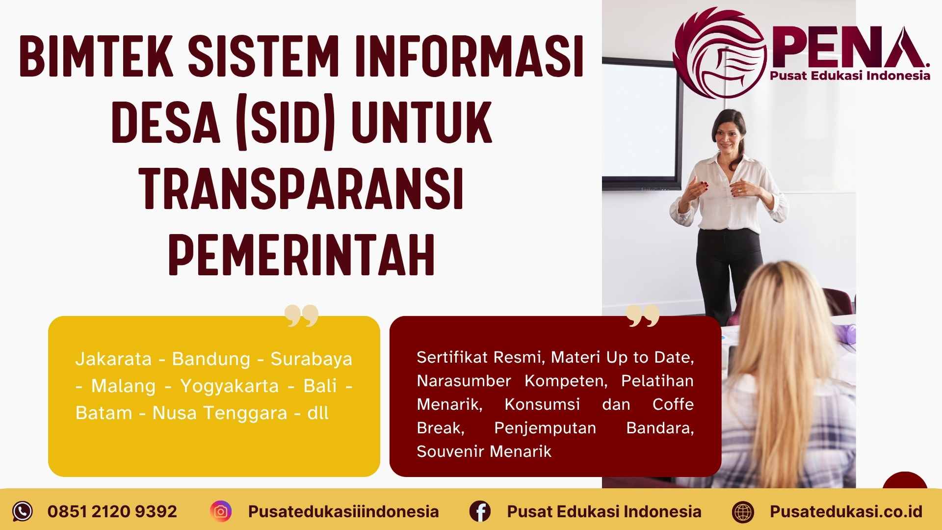 Bimtek Sistem Informasi Desa (SIP) untuk Transparansi Pemerintah Terbaru 2205/2026