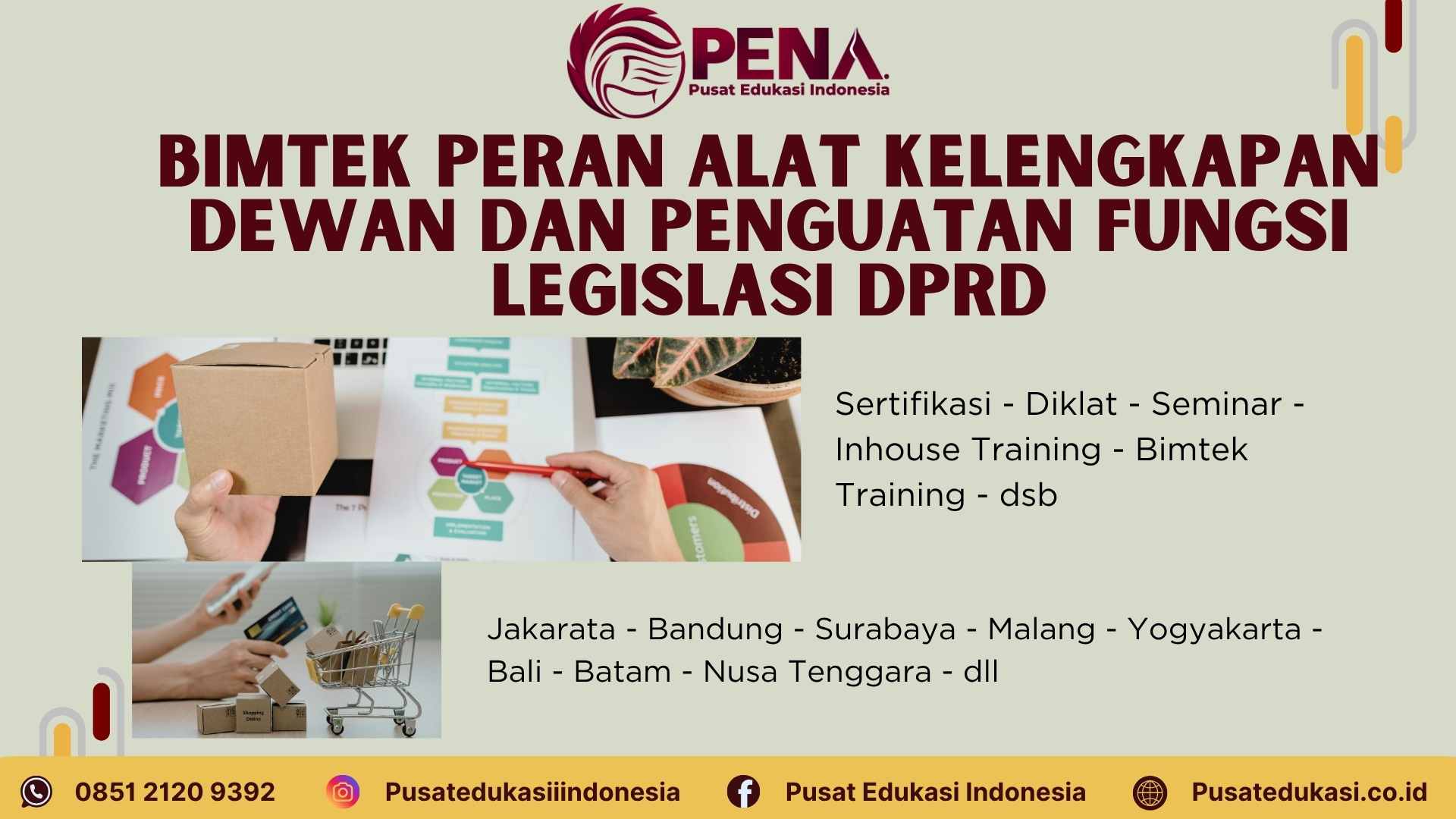 Bimtek Peran Alat Kelengkapan Dewan dan Penguatan Fungsi Legislasi DPRD Terbaru 2025/2026