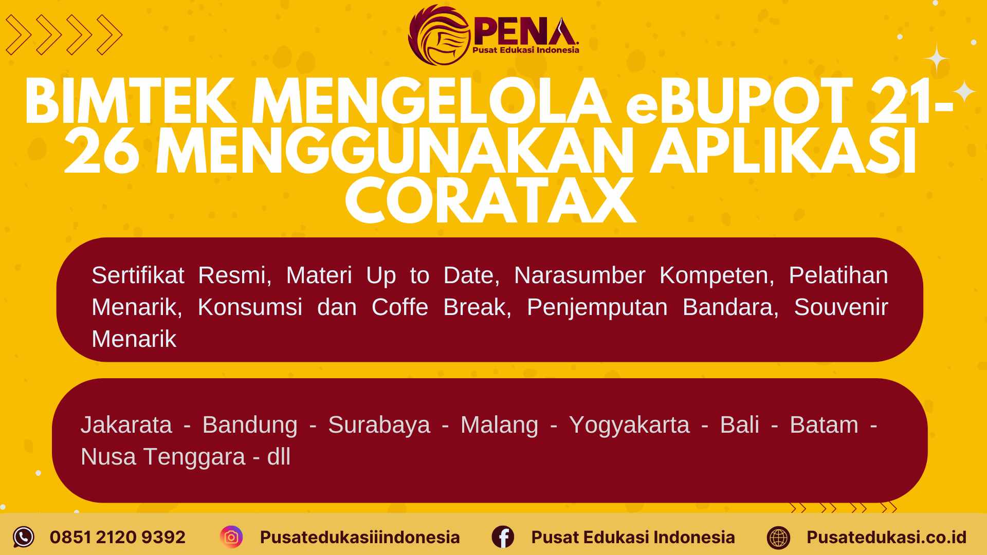 Bimtek Mengelola eBUPOT Menggunakaan Coretax Terbaru 2025/2026